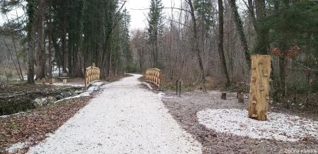 Izgradnja kolesarske povezave Kamnik–Godič (1)